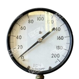 Ashcroft Q-586 - Ashcroft Duragauge 0-200PSI Gauge Q-586