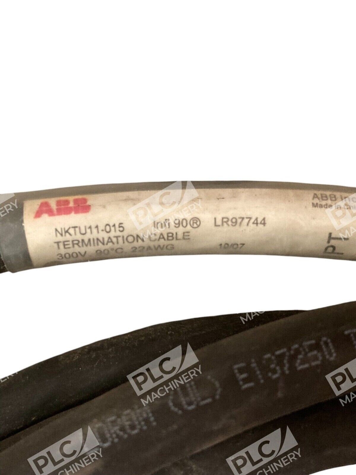 ABB Infi90 LR97744 300V 22AWG 15' Termination Cable NKTU11-015 NKTU11-15 - Image 3