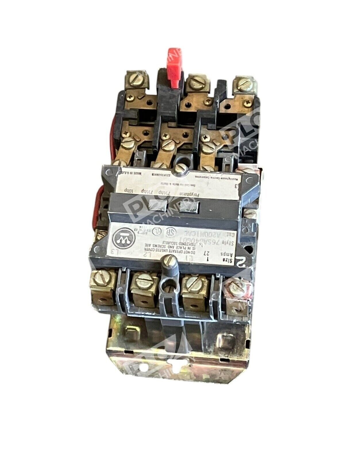 Westinghouse A200M1CAC - Westinghouse 27A Starter 765A640G01 A200M1CAC