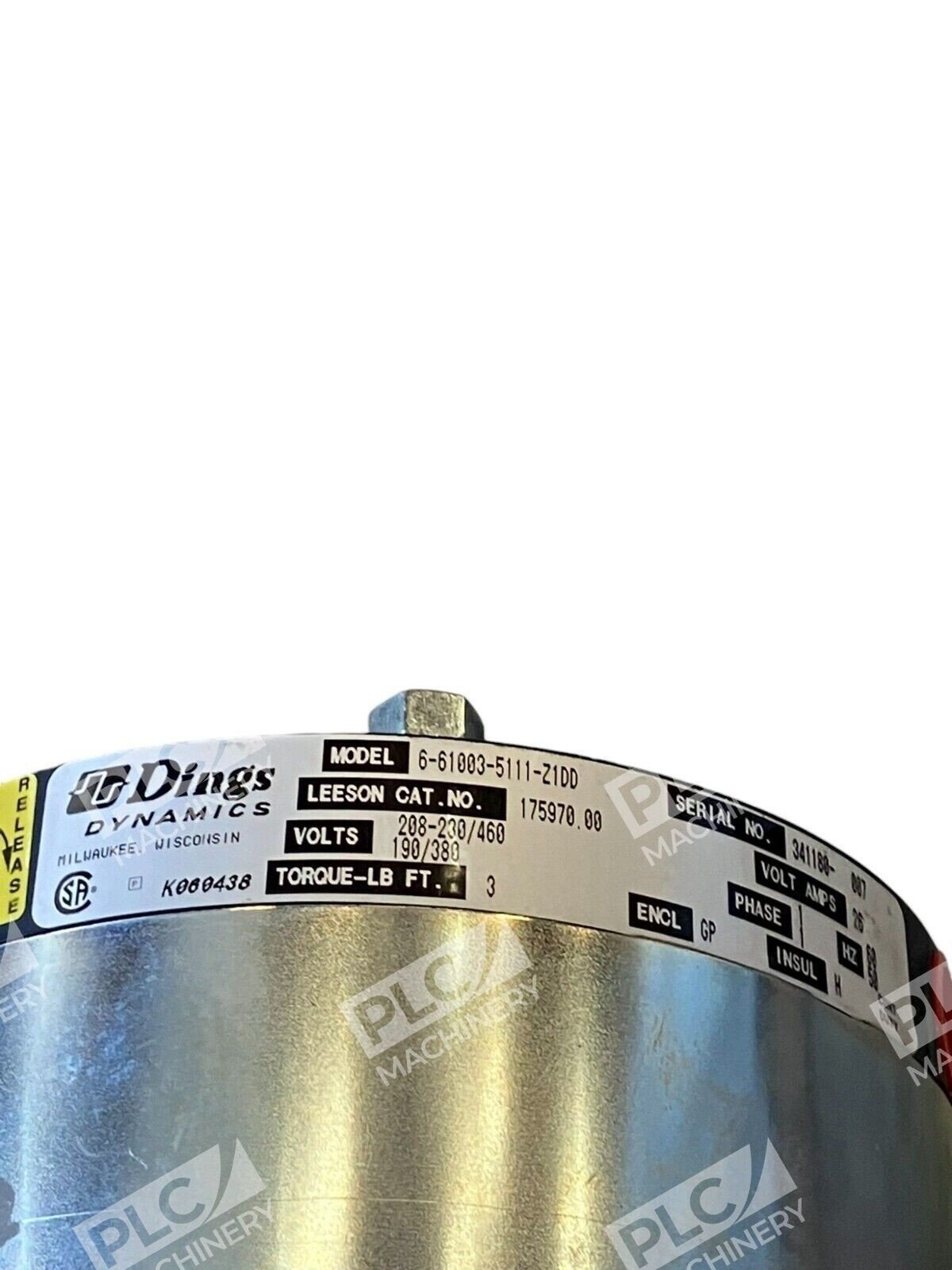 Dings Dynamics 175970.00 Clutch Brake 6-61003-5111-Z1DD - Image 3