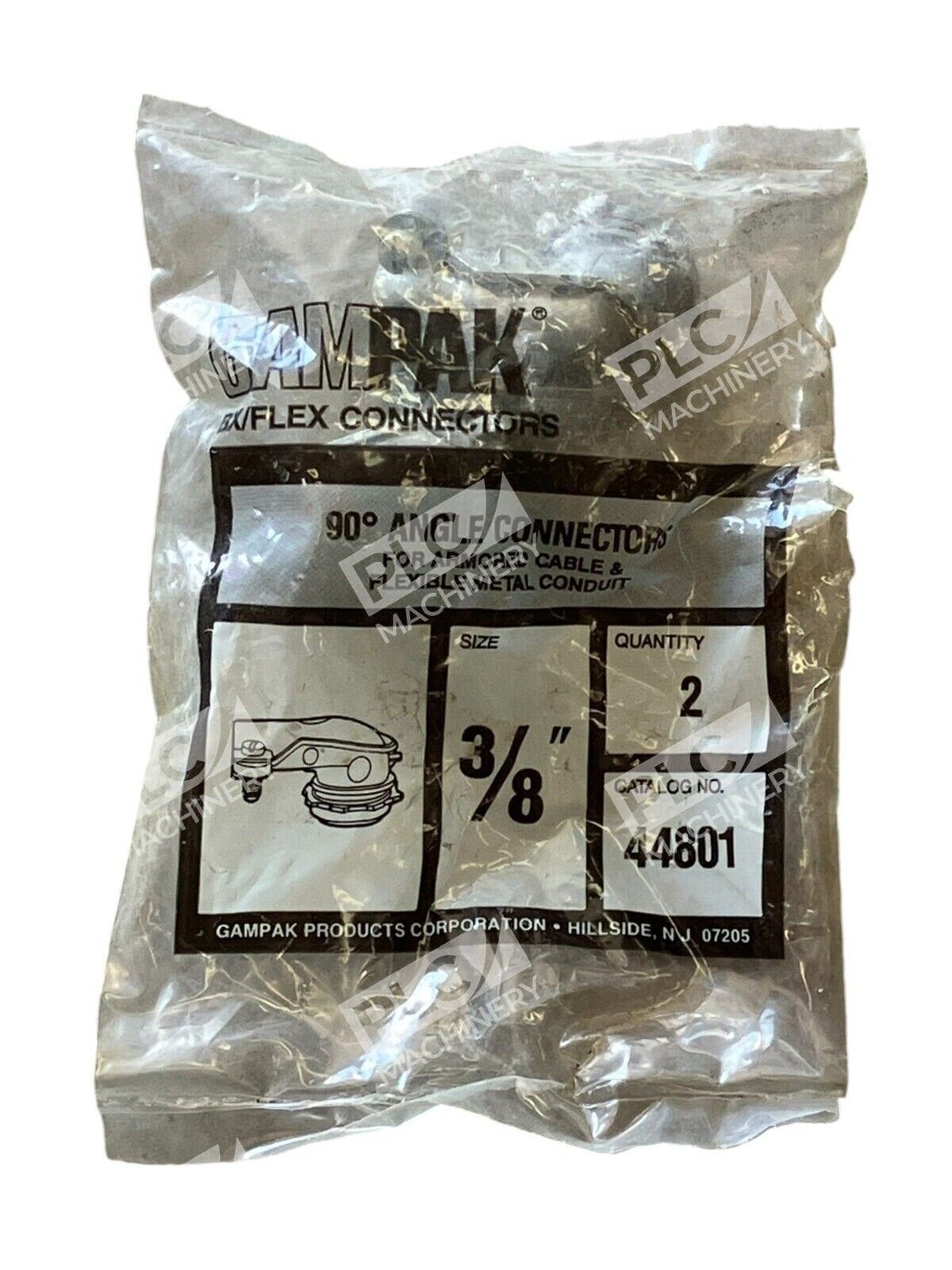 Gampak 90 Degree Angle Connector 3/8" (lot of 10) - Image 2