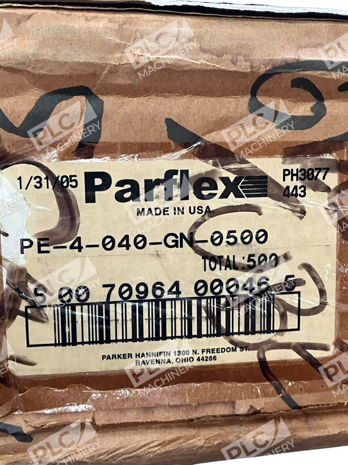 Parker Parflex Polyetheline Tubing 500' PE-4-040-GN-0500 - Image 3