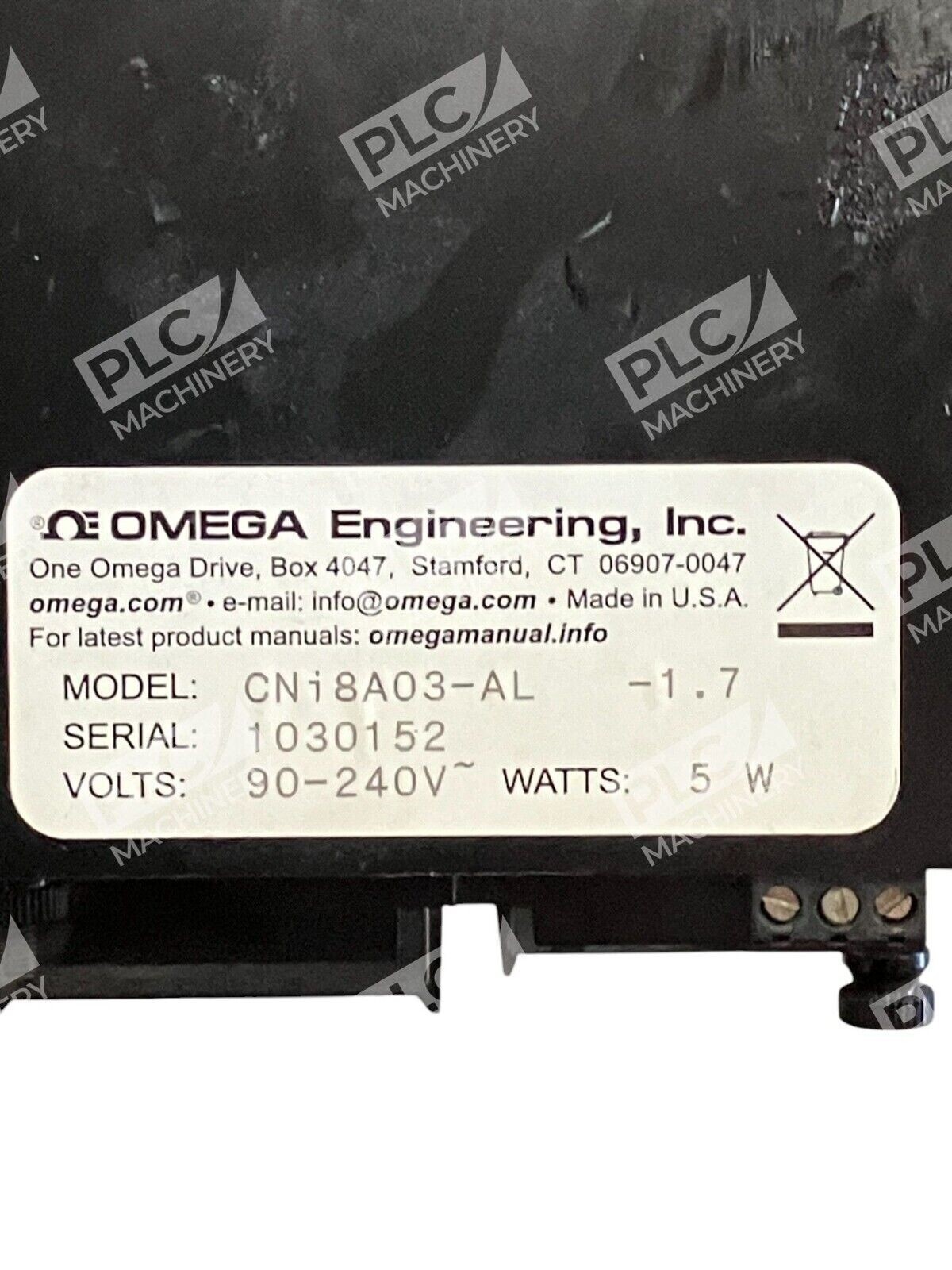 Omega 5W 90-240V Panel Meter CN18A03-AL-1.7 - Image 3