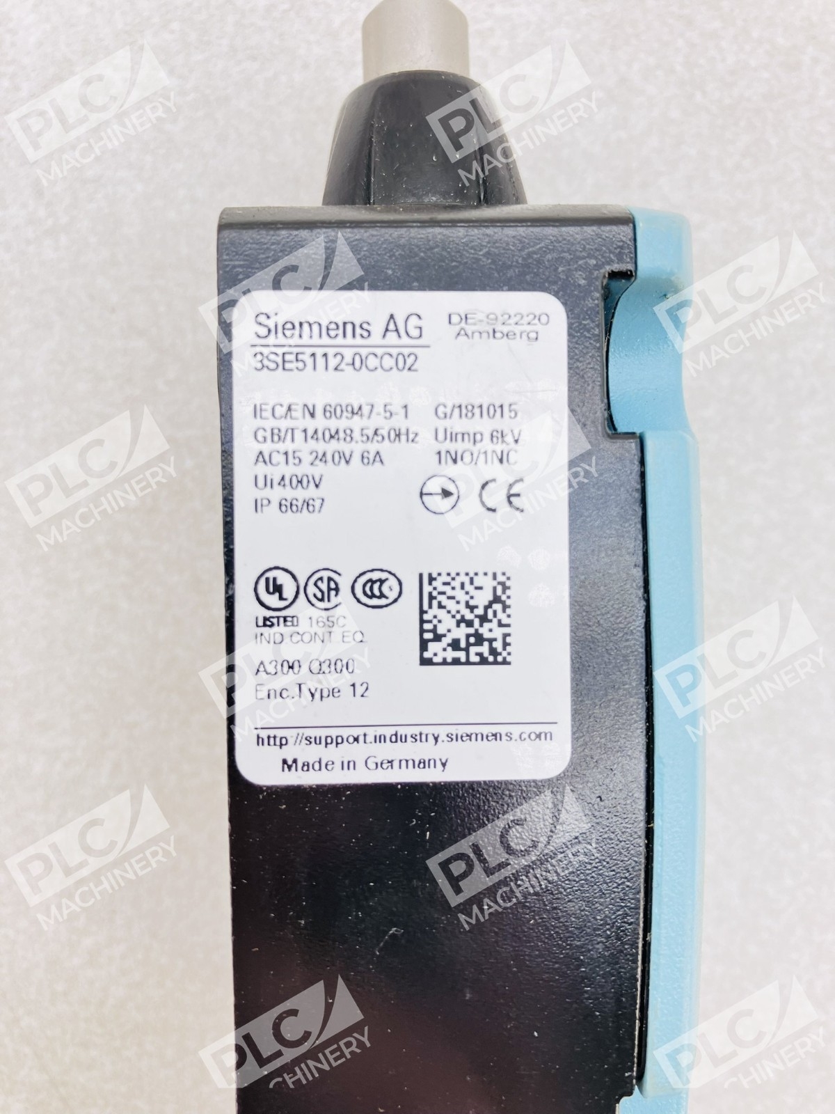 Siemens 3SE5112-0CC02 Position Limit Switch Overtravel Plunger - Image 7