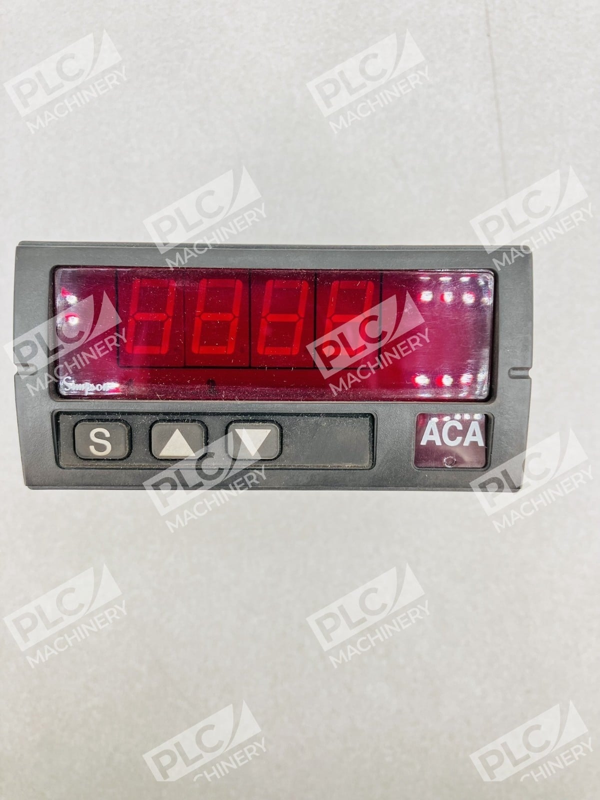 Simpson Electric H235-1-0460-0-1-0 Digital Panel Meter 120VAC - Image 3