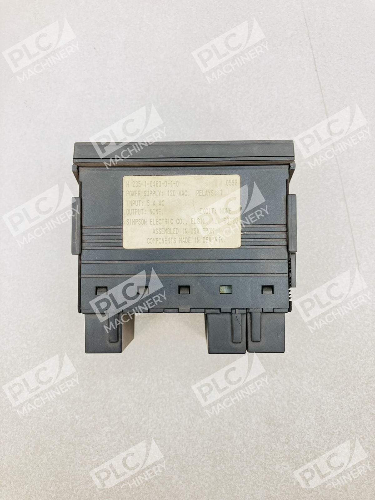 Simpson Electric H235-1-0460-0-1-0 Digital Panel Meter 120VAC - Image 4