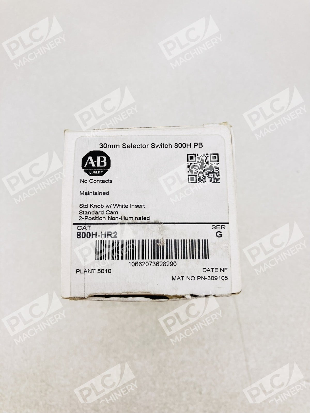 Allen Bradley 800H-HR2 30mm Selector Switch w/ White Insert Ser G - Image 3