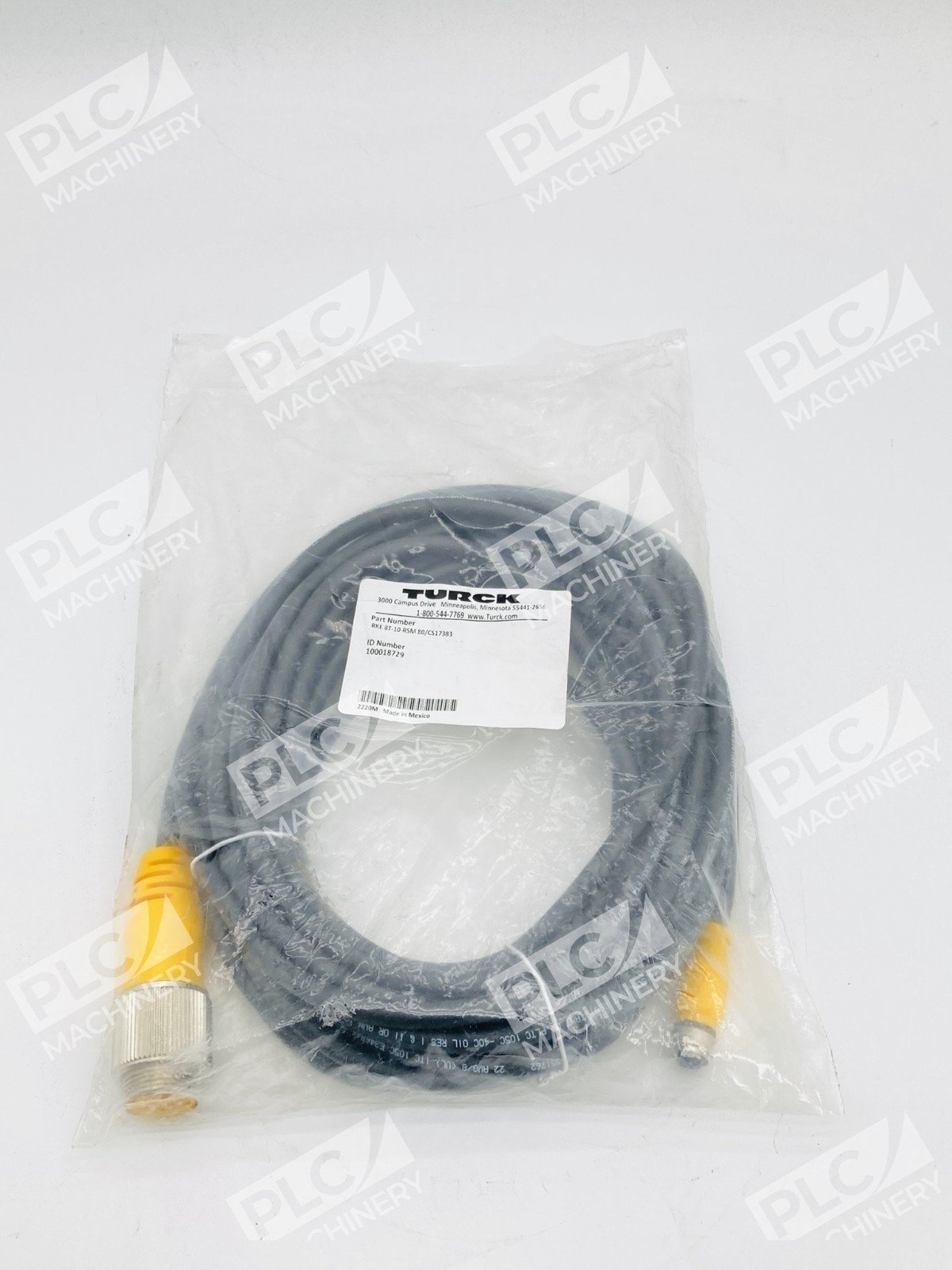 Turck RKE 8T-10-RSM 80/CS17383 Cable Cordset Assembly - Image 2