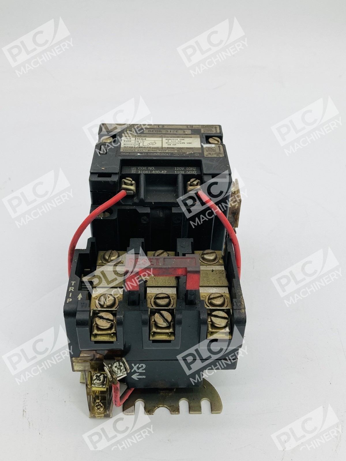 Square D 8536 SCG3 Non-Reversing Magnetic Motor Starter NEMA Series A - Image 3