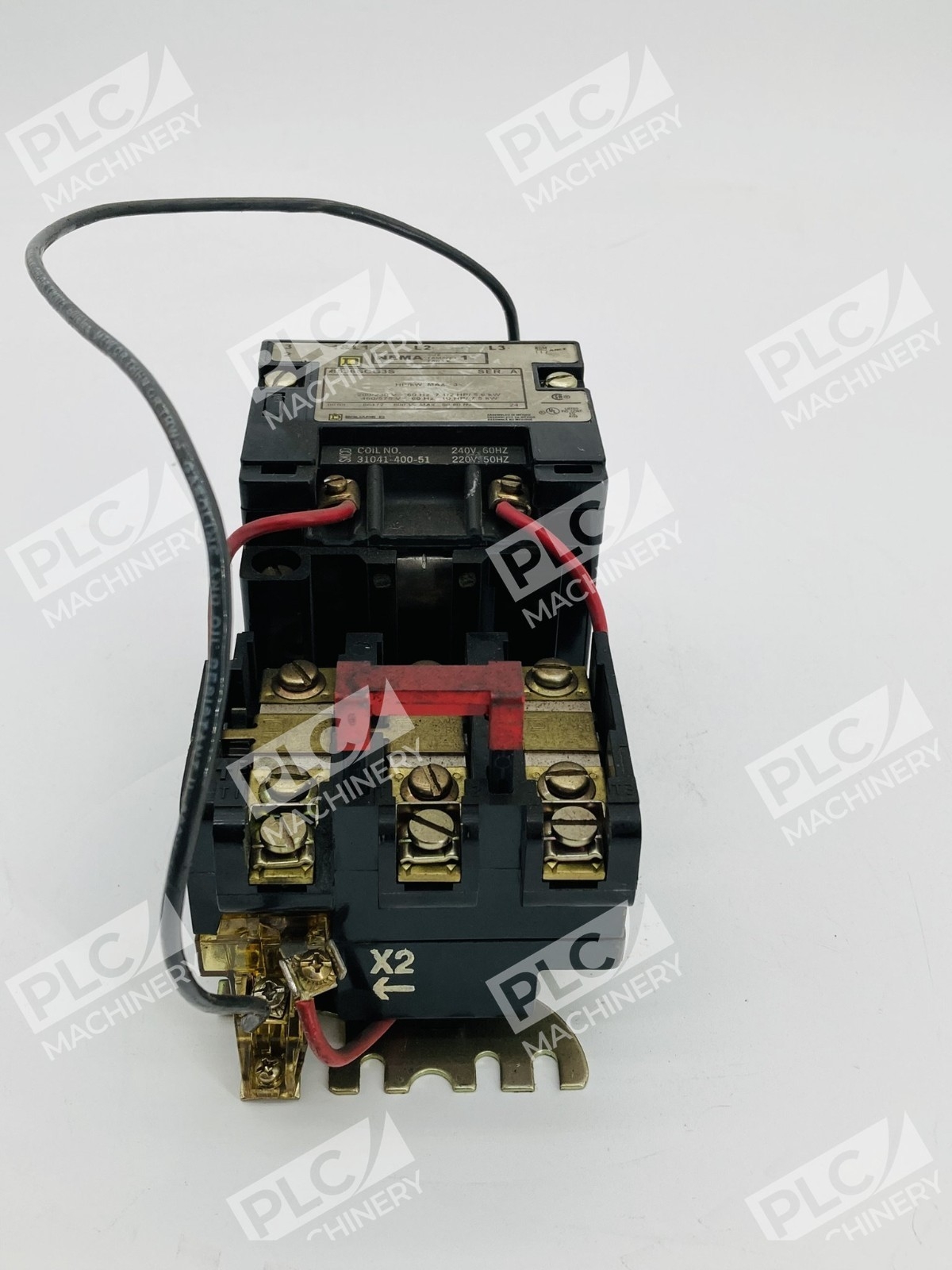 Square D 8536SCG3S Nema Size 1 Motor Starter 600V Ser. A - Image 3