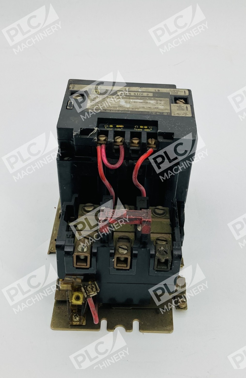Square D 8536 SDG1 Nema Size 2 Motor Starter 600 VAC Ser. A