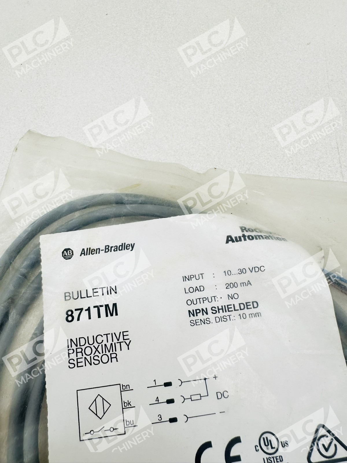 Allen Bradley 871TM-M10NN18-A2 Inductive Proximity Sensor Ser B - Image 3