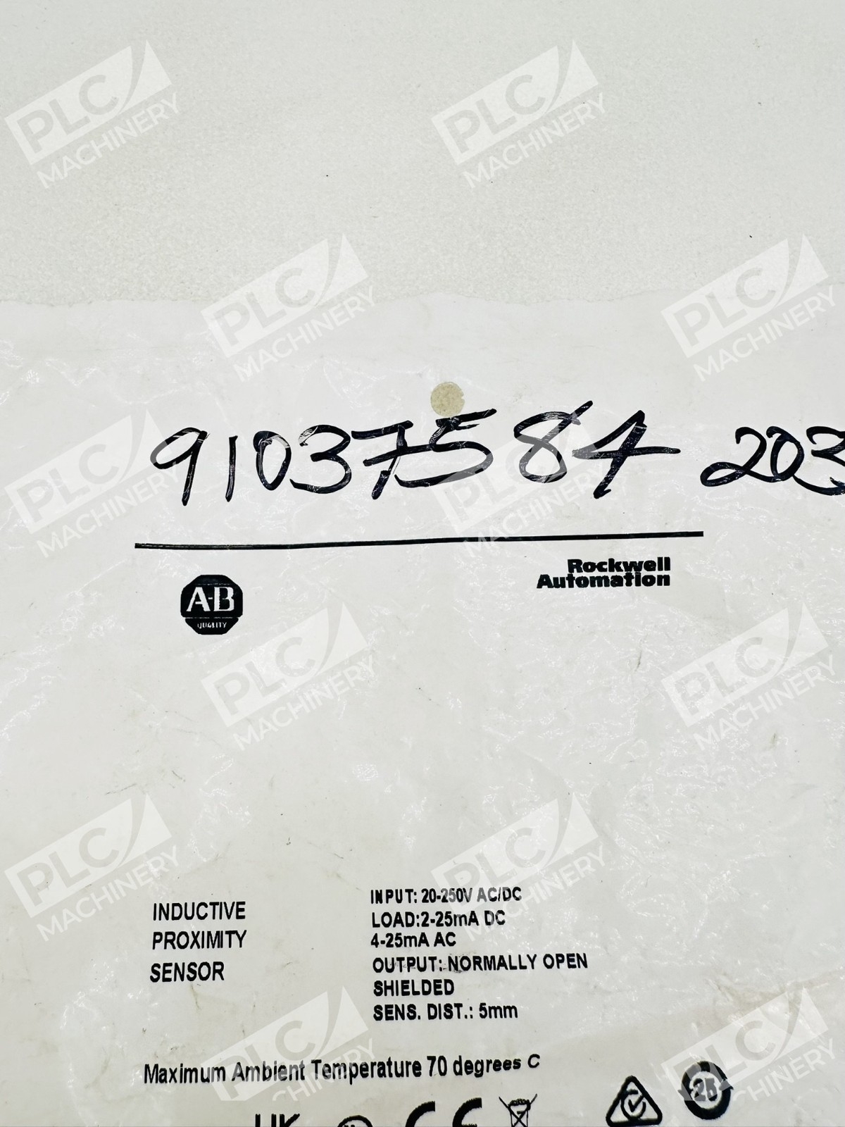 Allen Bradley 871TM-BH5N18-N3 Inductive Proximity Sensor Ser A - Image 3