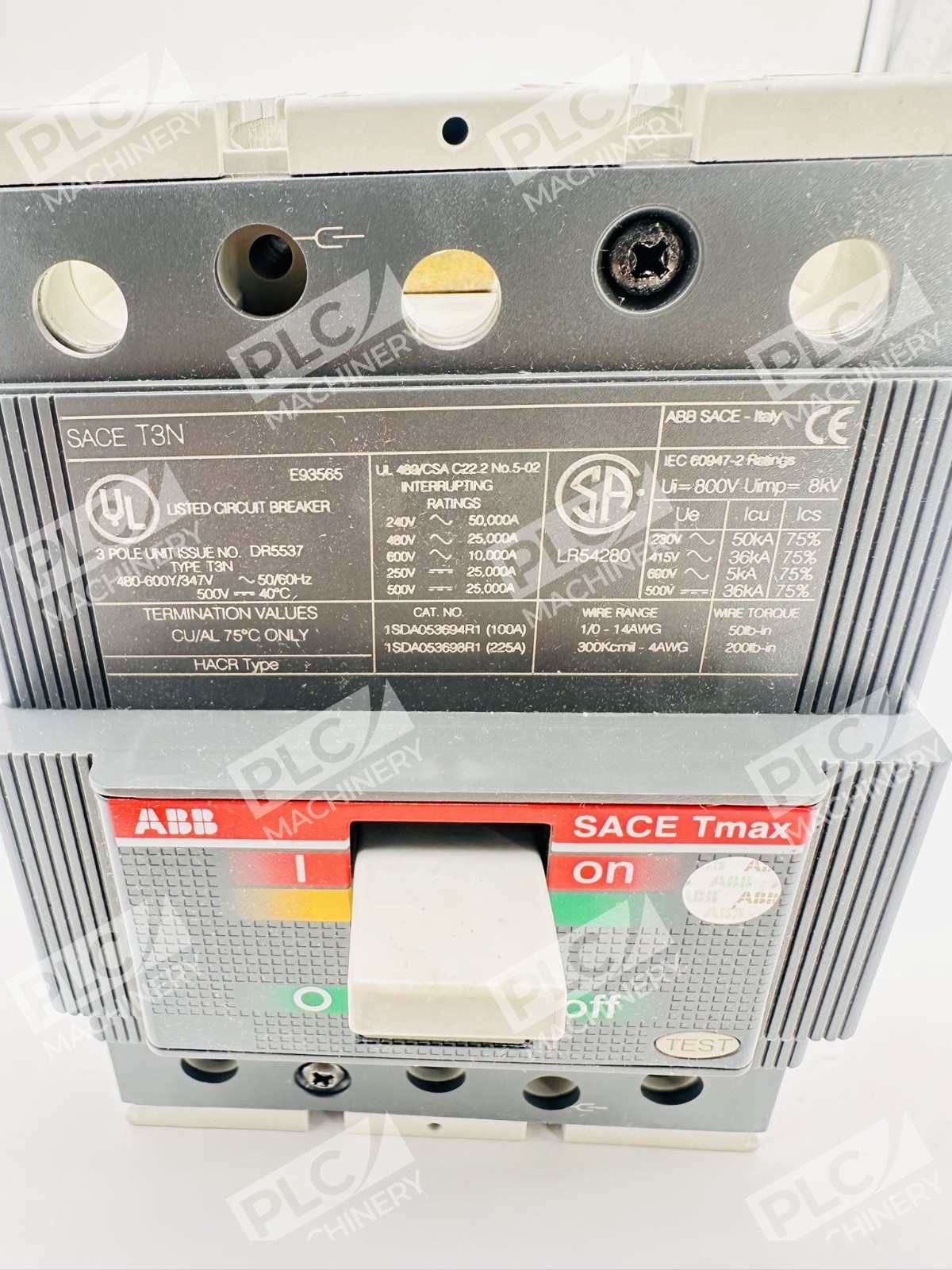 ABB 1SDA053694R1 SACE T3N 200A Contact Kit Circuit Breaker - Image 8