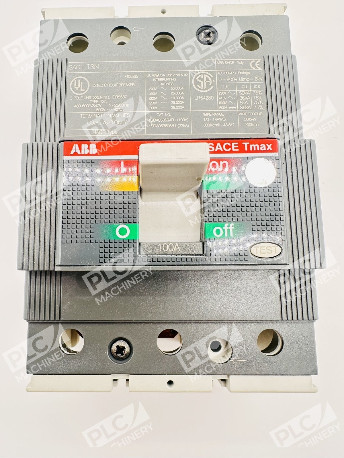 ABB 1SDA053694R1 SACE T3N 200A Contact Kit Circuit Breaker - Image 9