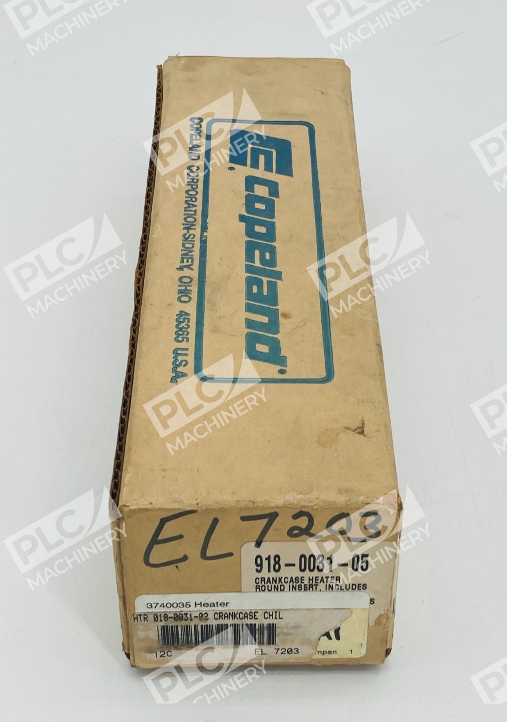 Copeland 918-0031-05 Crankcase Heater Round Insert