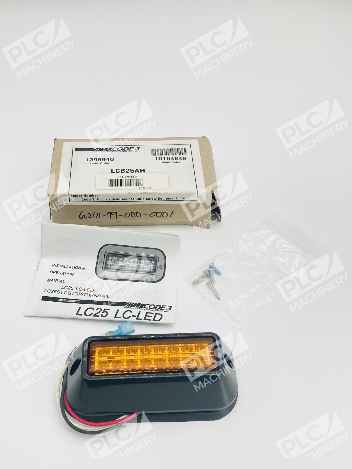Code 3 LCB25AH Emergency Perimeter Warning Module Amber LED Light
