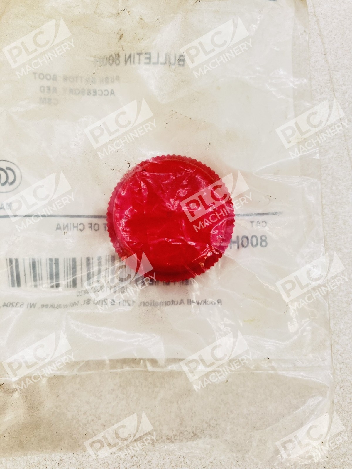 Allen Bradley 800H-N5A Bulletin 800H Push Button Boot Accessory Red Ser B - Image 6
