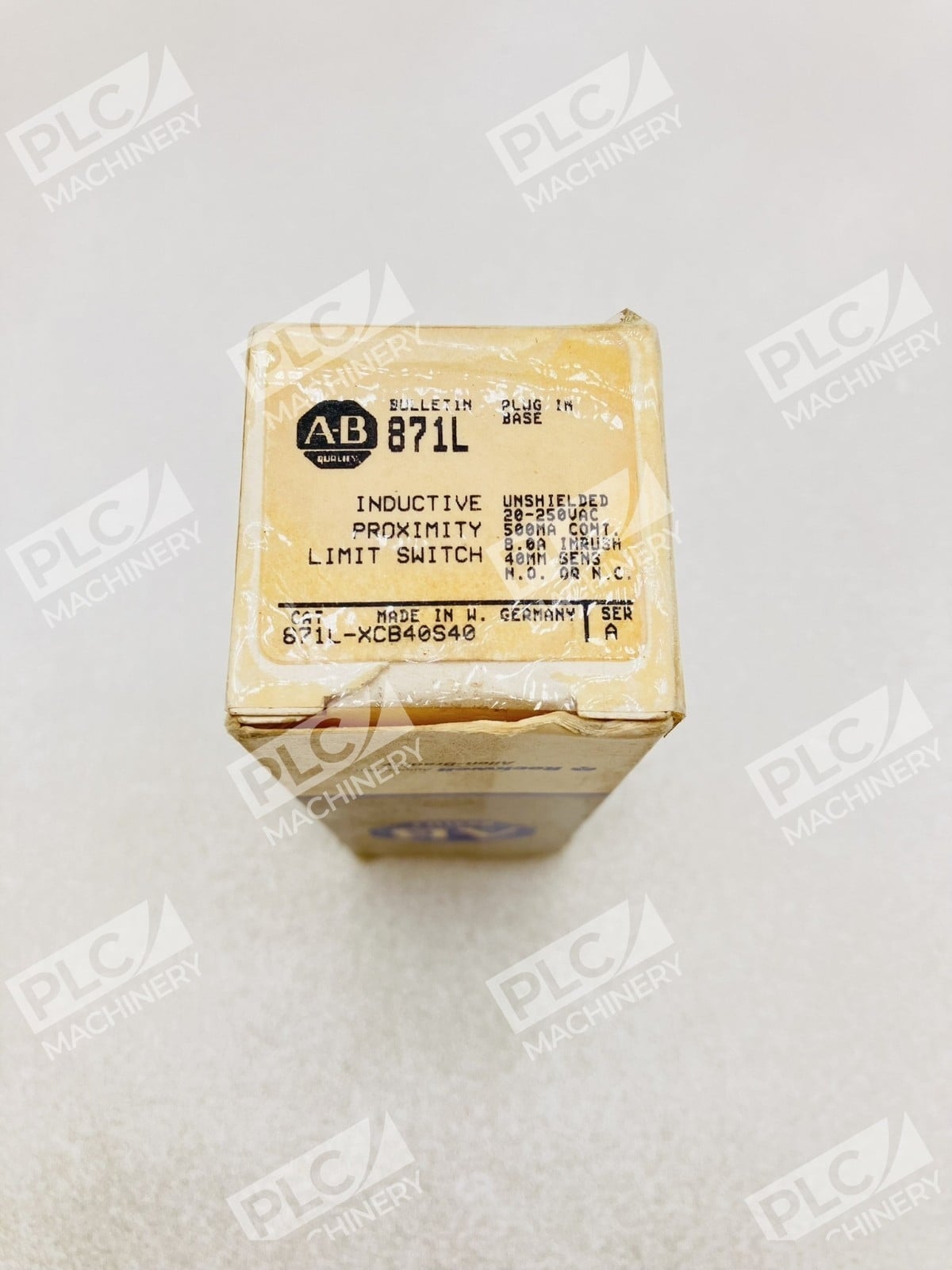 Allen Bradley 871L-XCB40S40 Inductive Proximity Limit Switch 40mm Ser A - Image 2