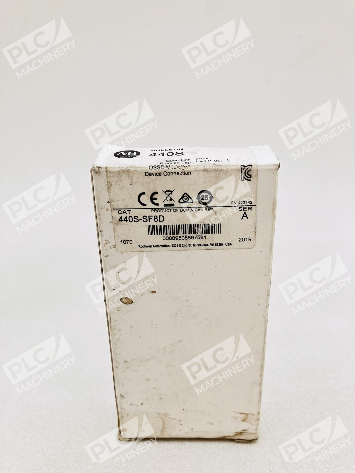 Allen Bradley 440S-SF8D Guardmaster GuardLink Tap Device Ser A - Image 4