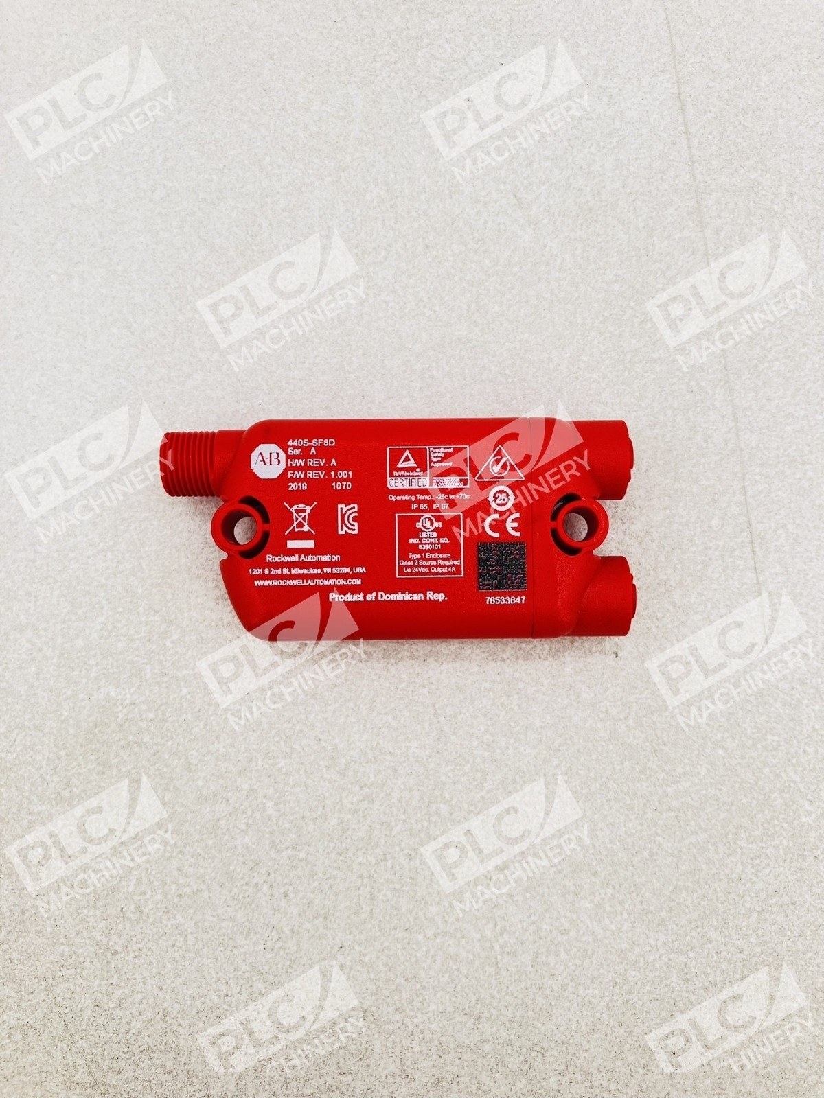 Allen Bradley 440S-SF8D Guardmaster GuardLink Tap Device Ser A - Image 5