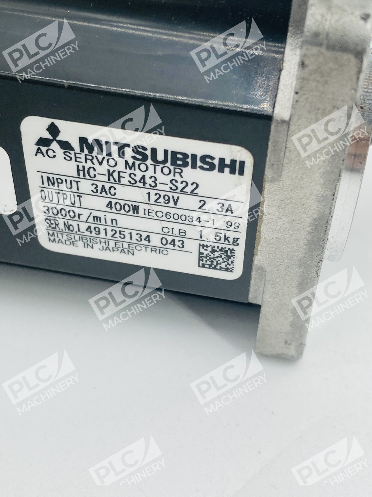 Mitsubishi Electric HC-KFS43-S22 Melservo AC Servo Motor 400W - Image 10