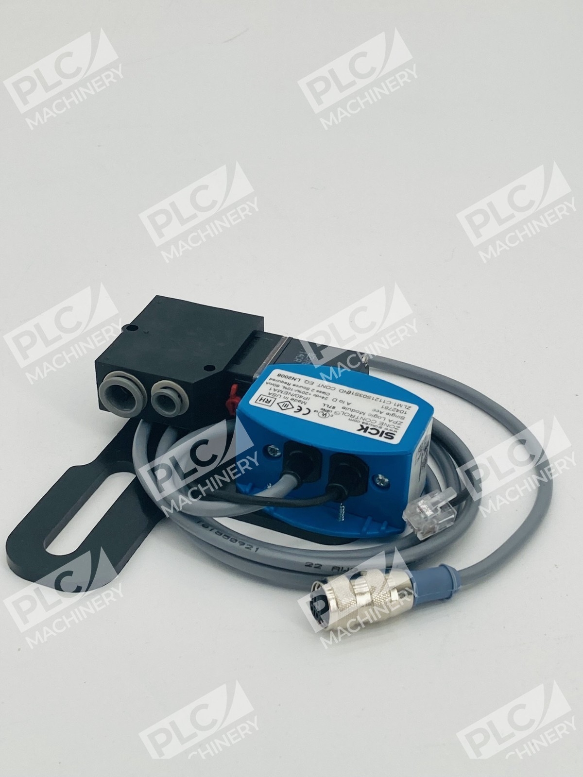 Sick ZLM1-C1121S03S10 ZoneControl ZPA Logic Module & Bürkert 7027751 Valve - Image 3