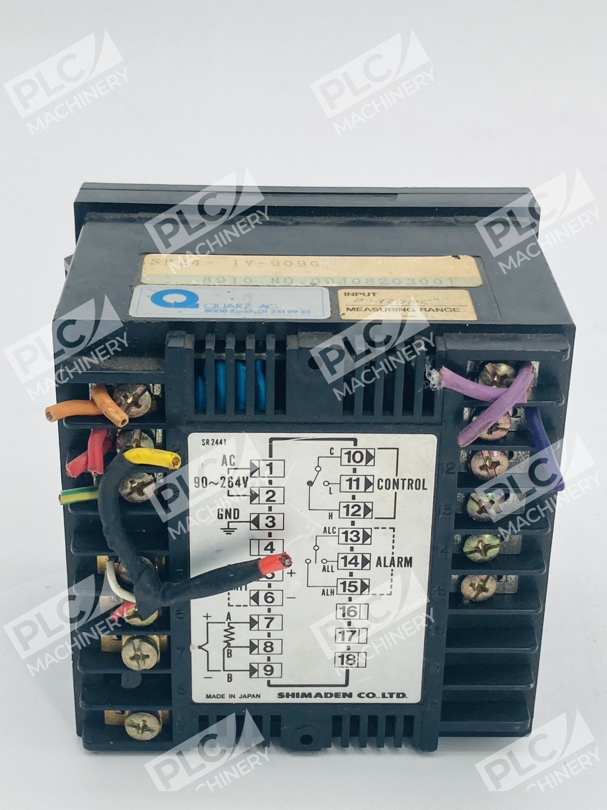 Shimaden SR24-1Y-9090 Digital Temperature Controller - Image 7