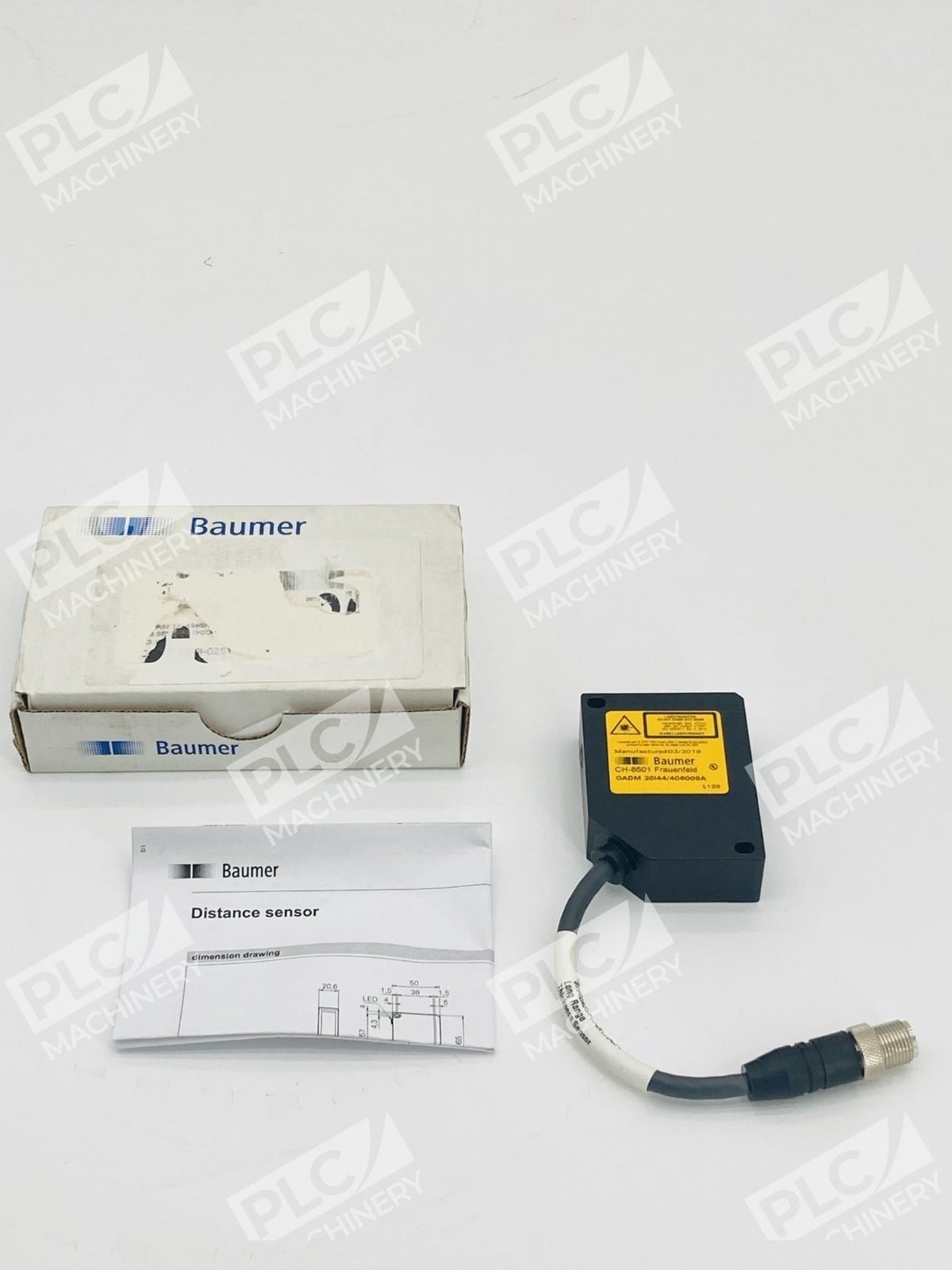 Baumer OADM 20I44/406009A Long Range Laser Distance Sensor - Image 2