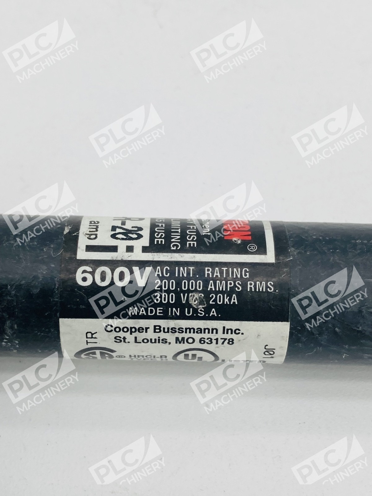 Cooper Bussmann FRS-R-20 Fusetron Class RK5 Time Delay Fuse Box of 7 - Image 9