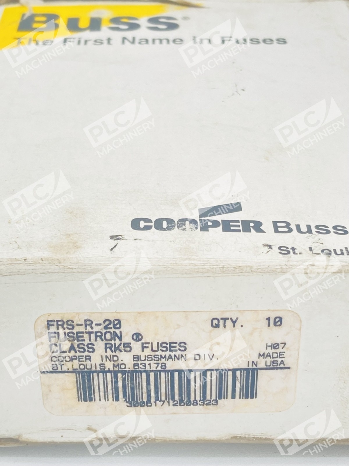 Cooper Bussmann FRS-R-20 Fusetron Class RK5 Time Delay Fuse Box of 6 - Image 3
