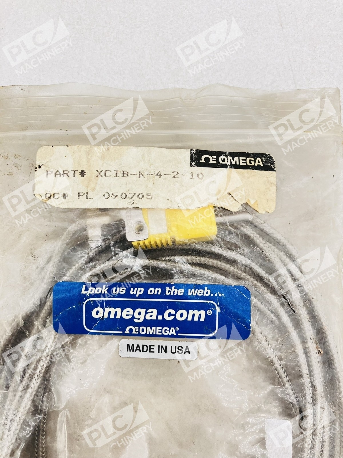 Omega XCIB-K-4-2-10 Type K Thermocouple Sensor - Image 3