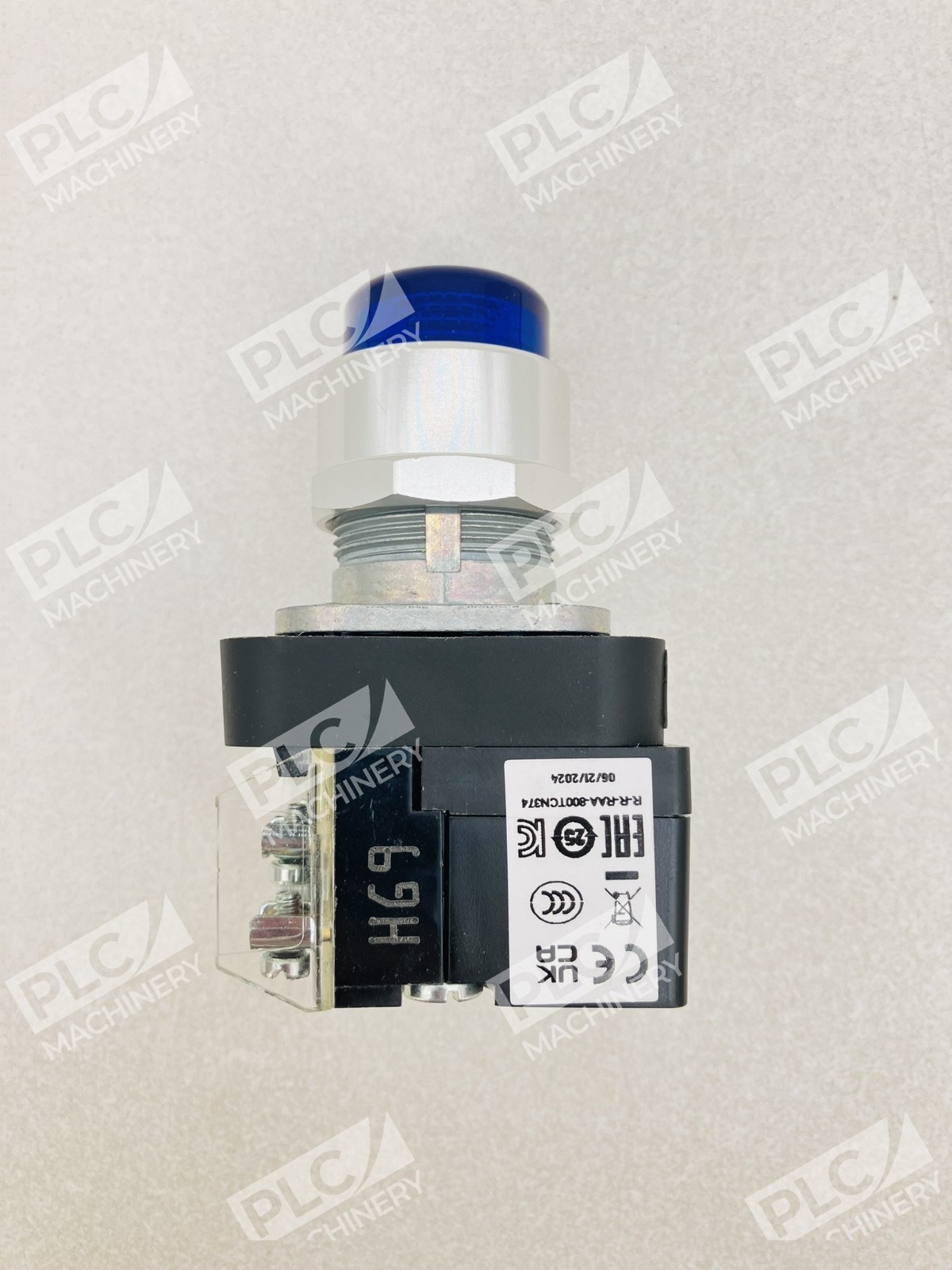 Allen Bradley 800T-QBH2B Illuminated Momentary Push Button Blue Ser U - Image 10