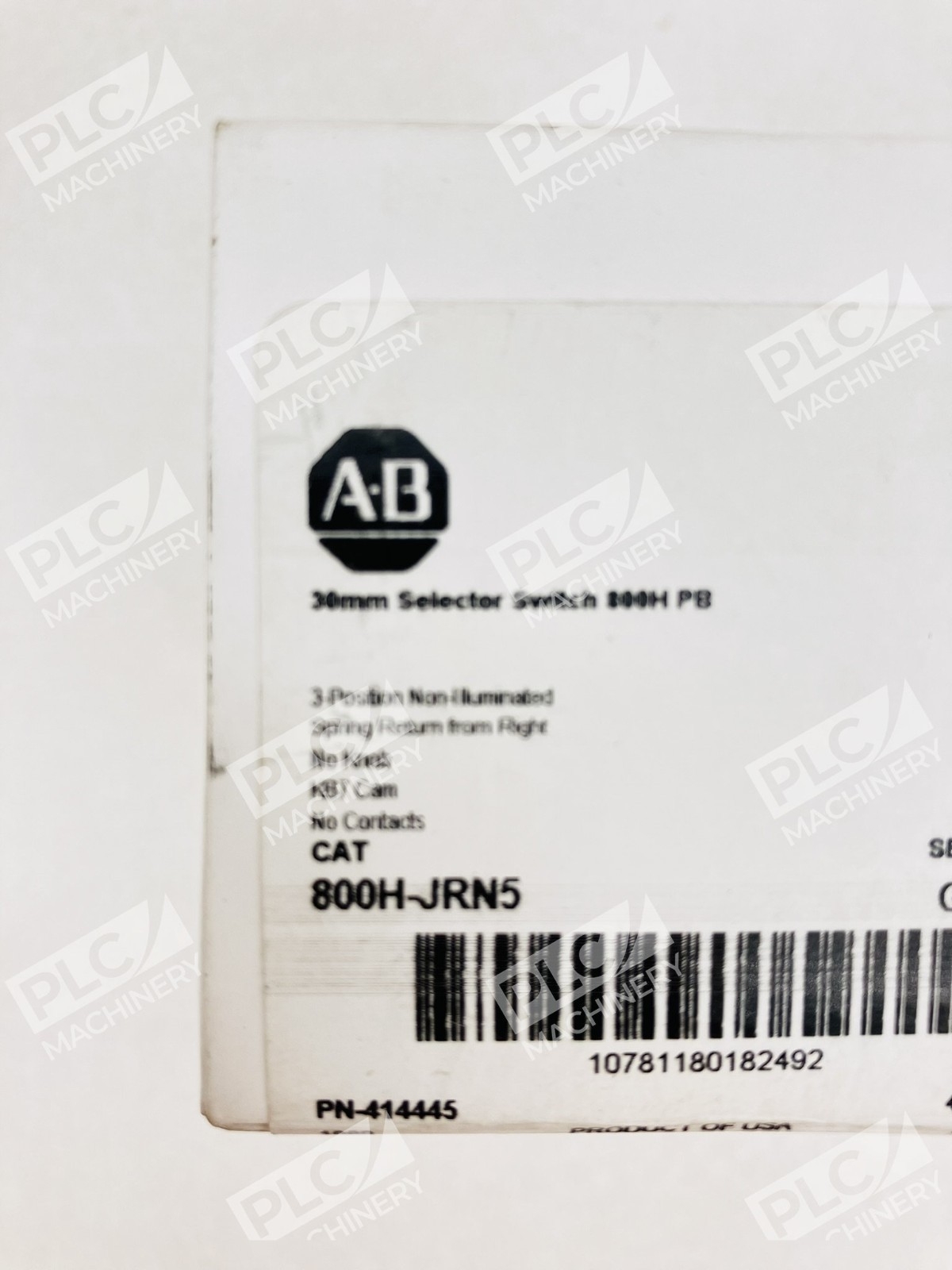 Allen Bradley 800H-JRN5 30mm Selector Switch 800H PB Ser G - Image 4