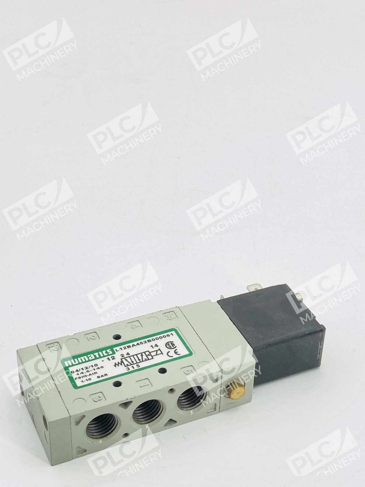 Numatics L12BA452B000061 Pneumatic Solenoid Valve 24VDC - Image 3