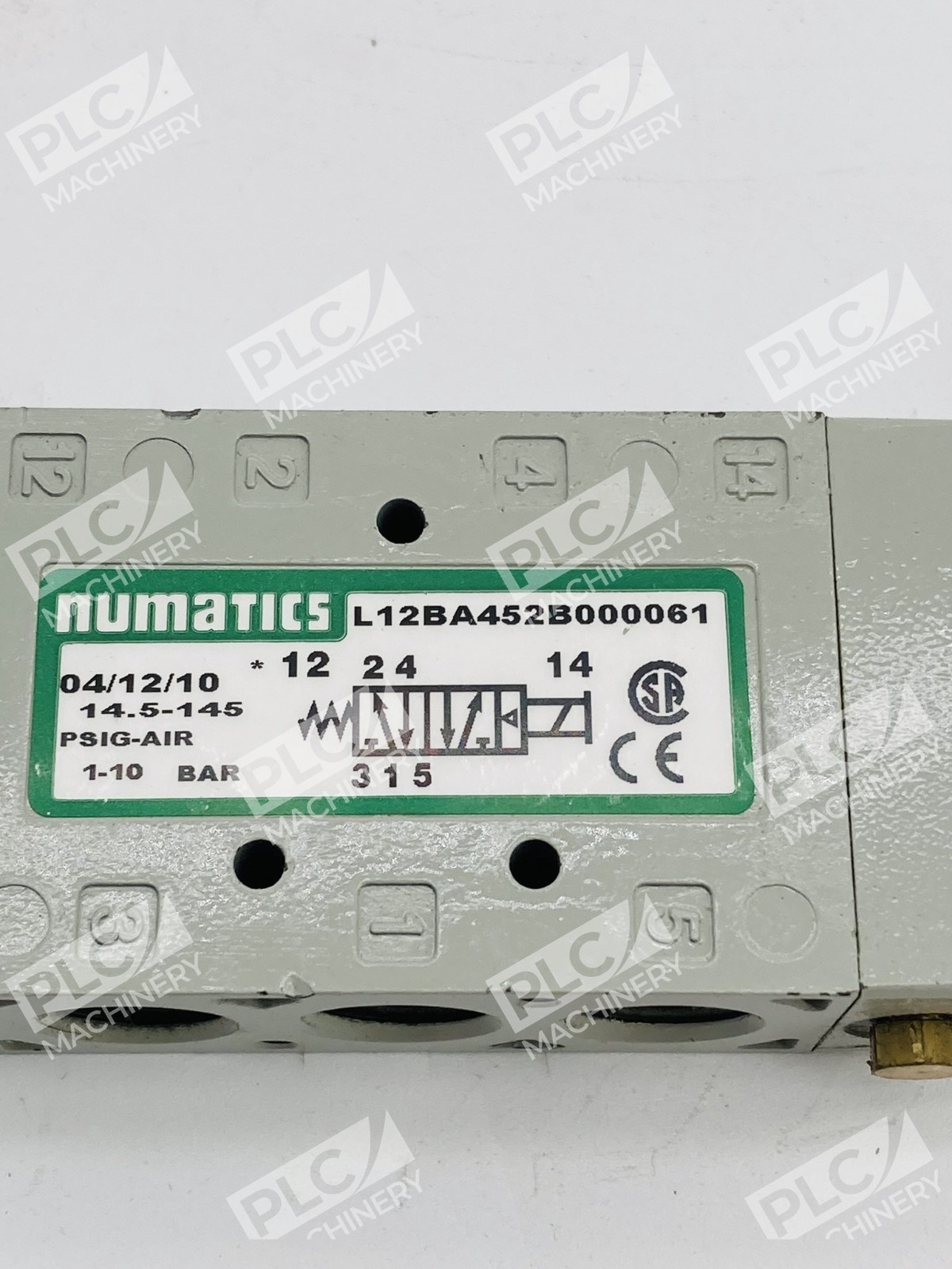 Numatics L12BA452B000061 Pneumatic Solenoid Valve 24VDC - Image 7