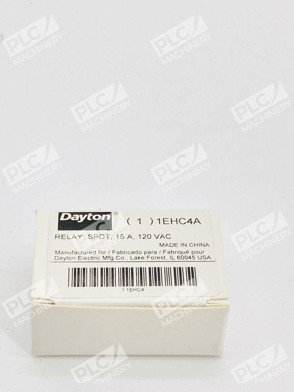 Dayton 1EHC4A General Purpose Relay SPDT 15A 120VAC Lot of 6 - Image 3