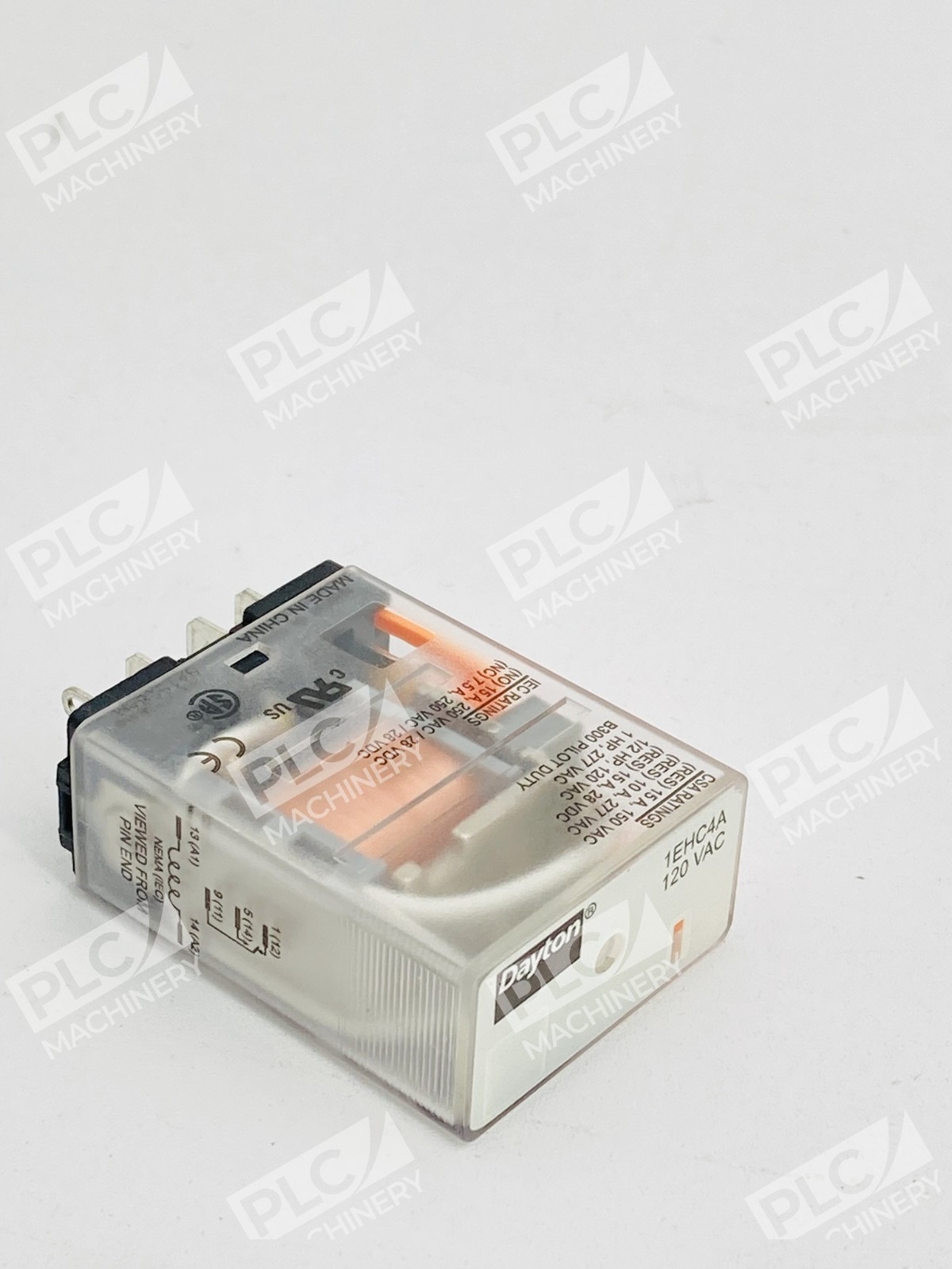 Dayton 1EHC4A General Purpose Relay SPDT 15A 120VAC Lot of 6 - Image 6