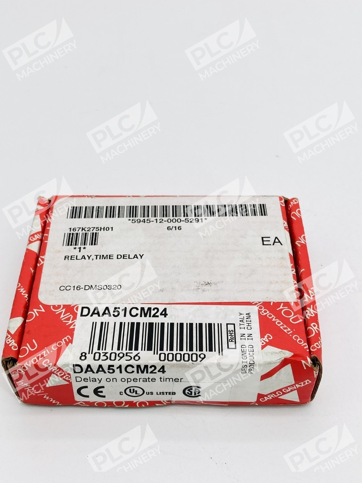 Carlo Gavazzi DAA51CM24 Time Delay Relay On-Delay 24-240VAC - Image 3