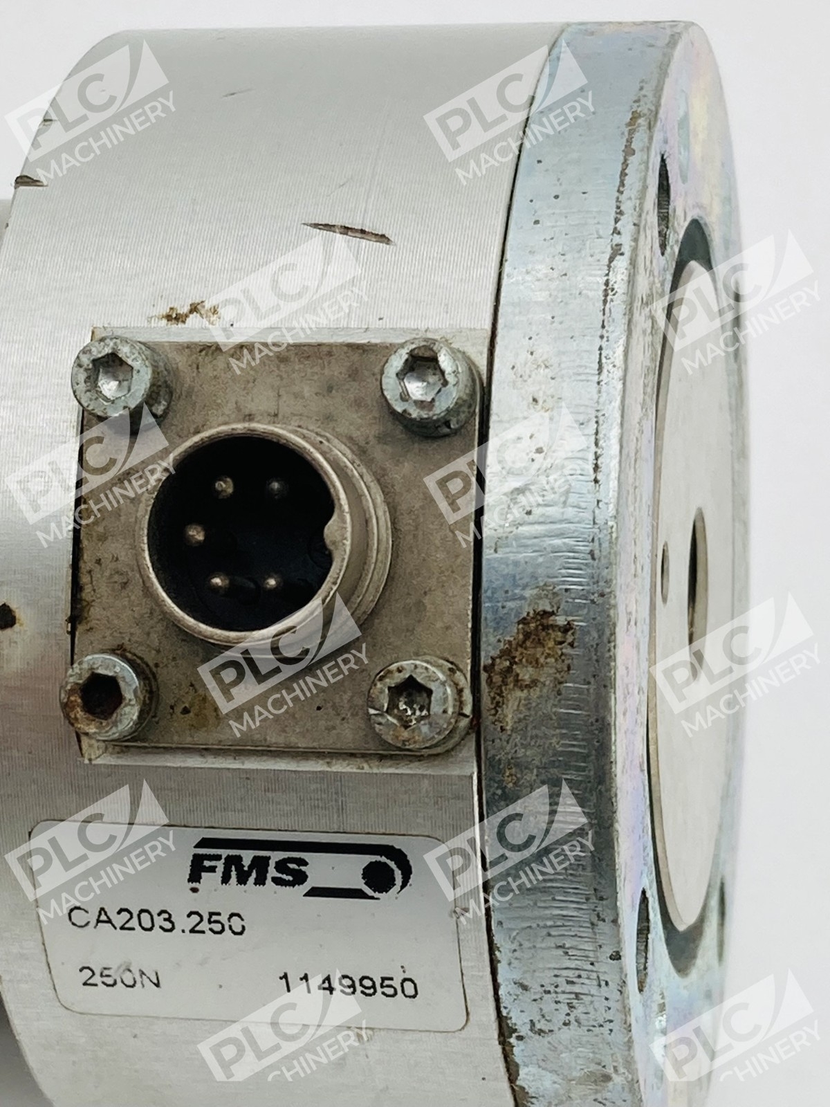 FMS CA203.250 Force Measuring Load Cell Sensor w/CA203 DI125 Dead Shaft Adapter - Image 6