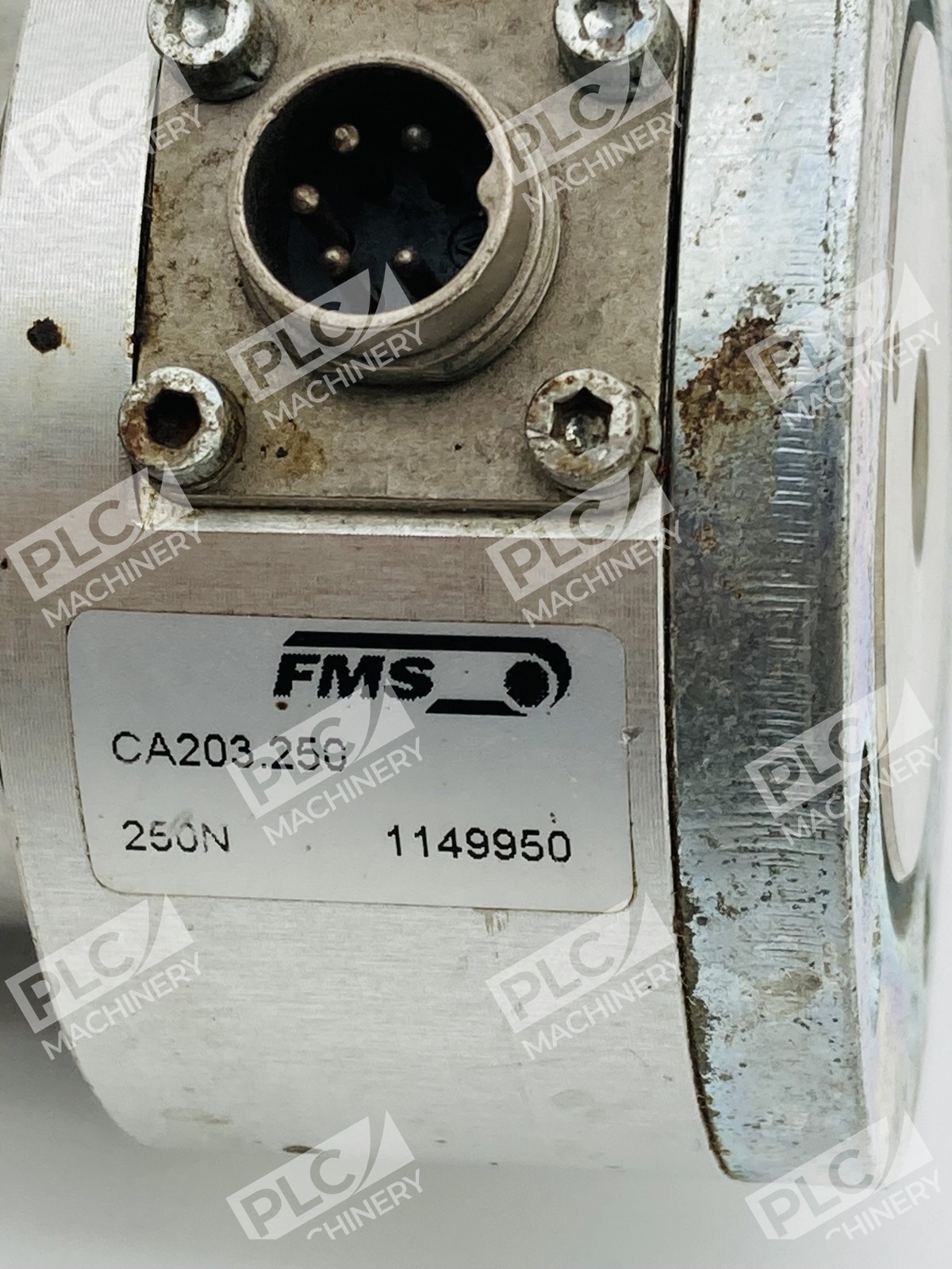 FMS CA203.250 Force Measuring Load Cell Sensor w/CA203 DI125 Dead Shaft Adapter - Image 7