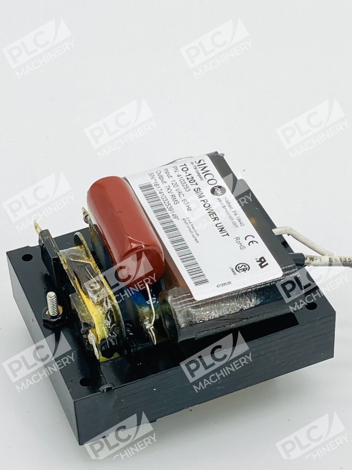 Simco-Ion TQ-1207 SIM High Voltage Power Unit 4103253 - Image 5