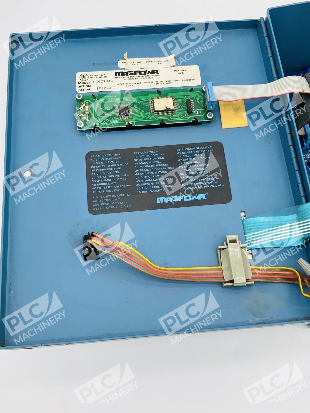 Magpowr Digitrac 115/230VAC Digital Tension Readout and Control - Image 7