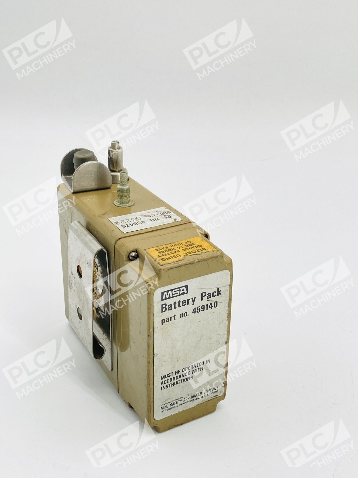 MSA 459140 Battery Pack Rechargeable Battery Pack Pump - Image 5