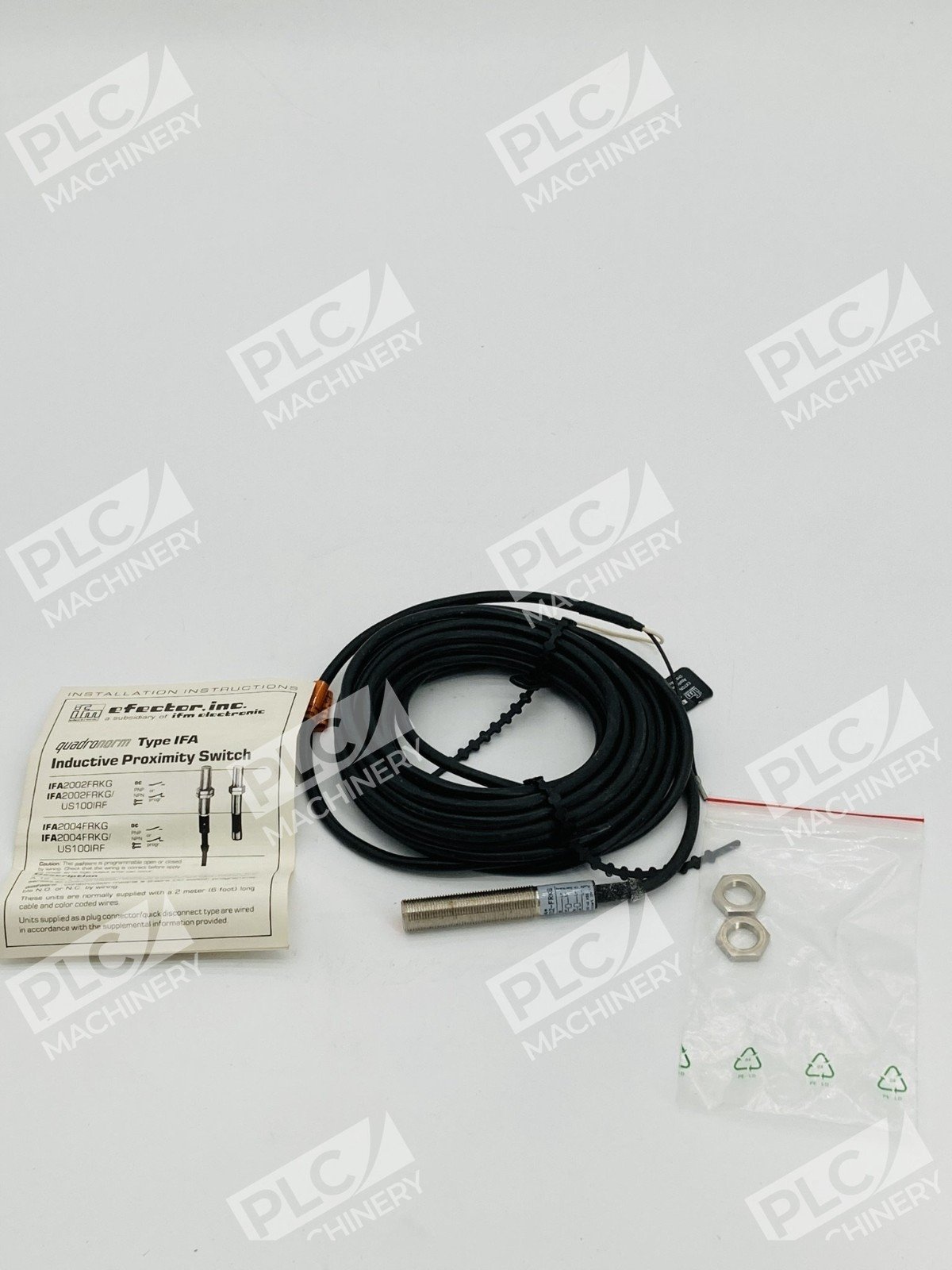 IFM Efector IFA2002-FRKG Inductive Proximity Sensor 2m Cable - Image 2
