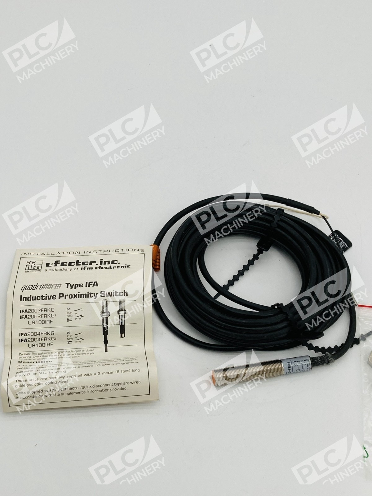 IFM Efector IFA2002-FRKG Inductive Proximity Sensor 2m Cable - Image 3