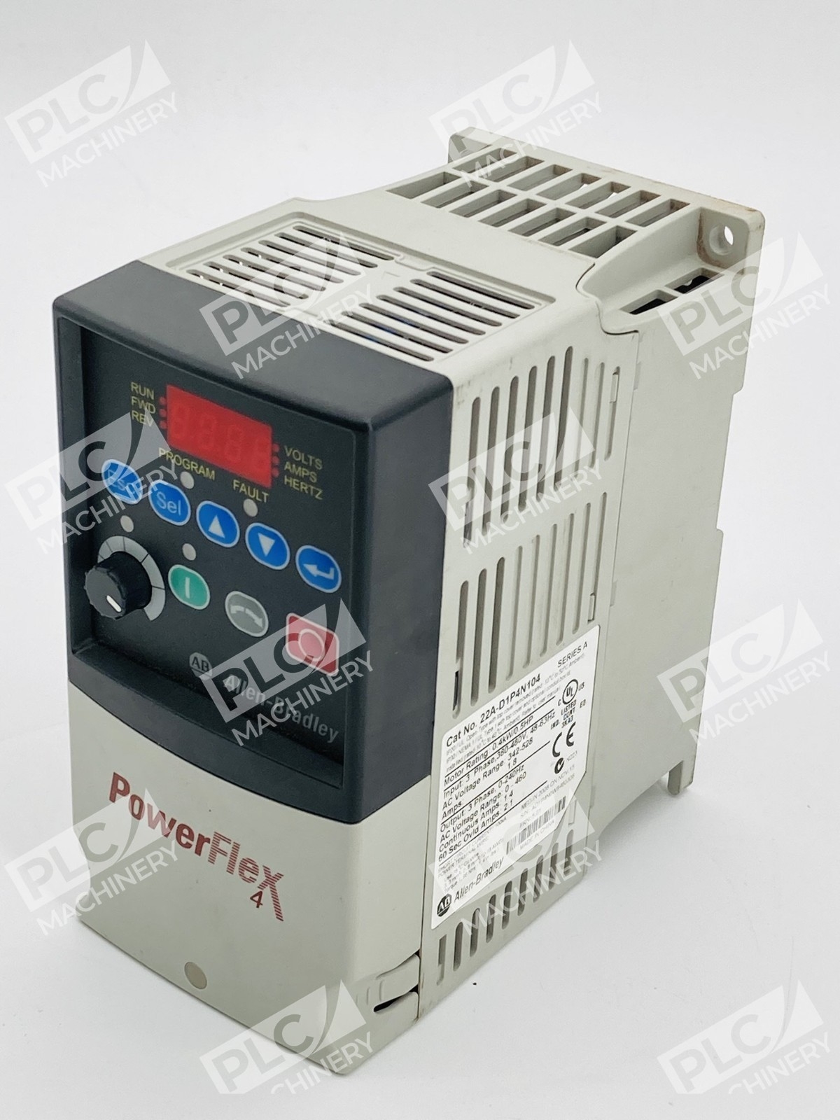 Allen Bradley 22A-D1P4N104 PowerFlex 4 Adjustable Frequency AC Drive Ser A - Image 3