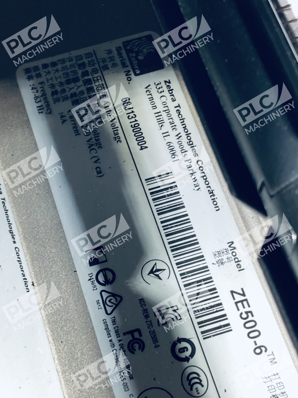 Zebra ZE500-6 Industrial Print Engine Thermal Label Printer ZE50063-R010000Z - Image 10