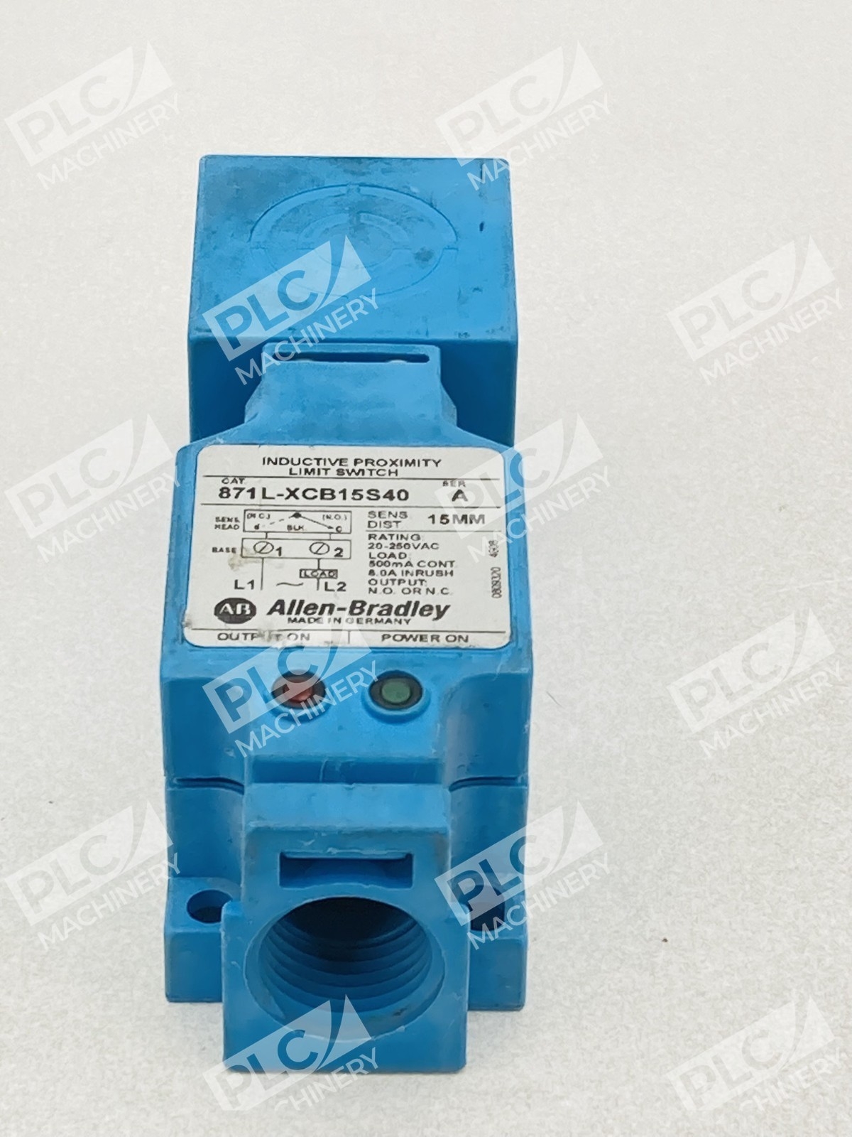 Allen Bradley 871L-XCB15S40 Inductive Proximity Limit Switch Sensor Ser A