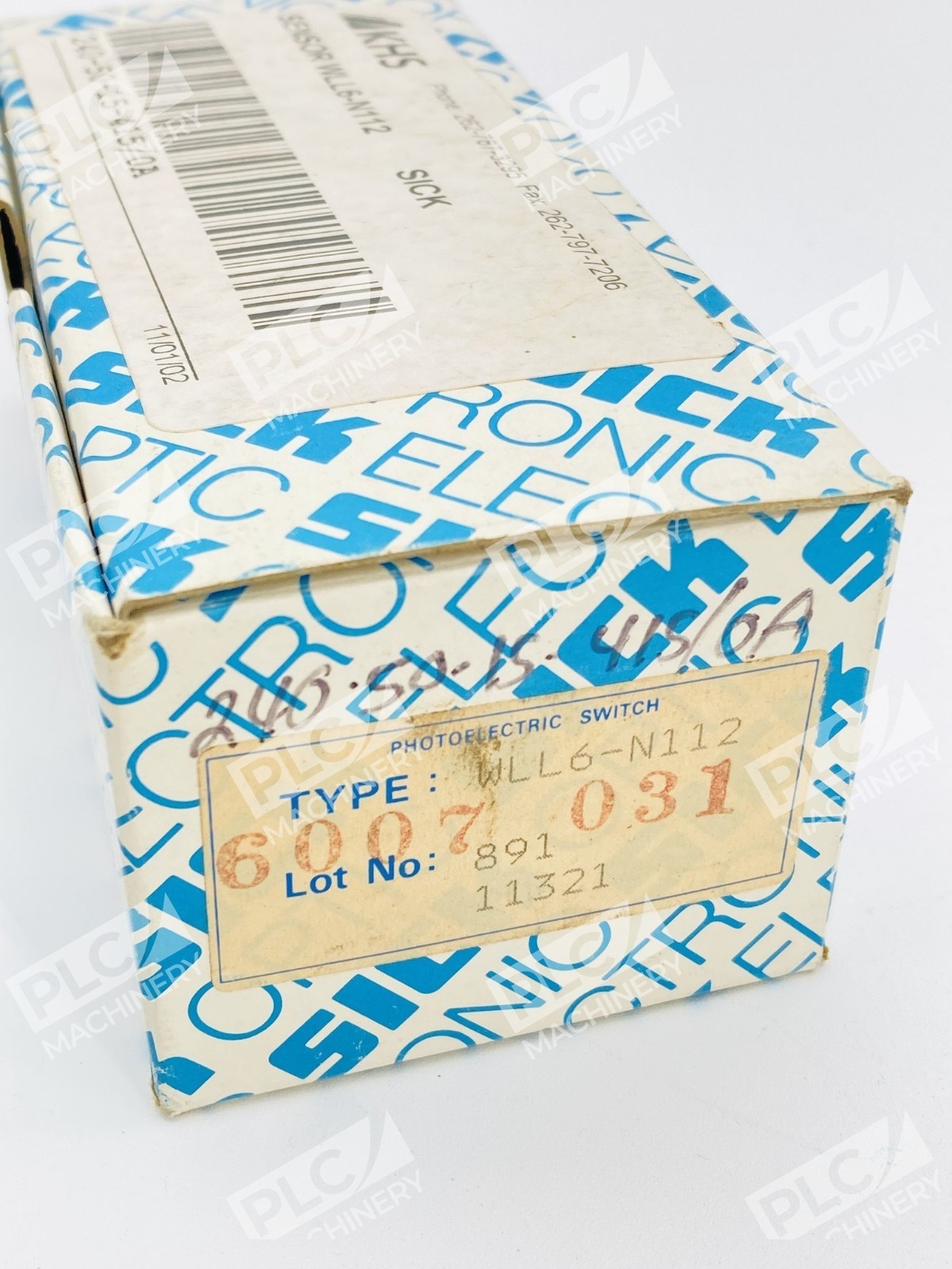 Sick WLL6-N112 Fiber Optic Photoelectric Sensor Amplifier 10-30VDC - Image 4